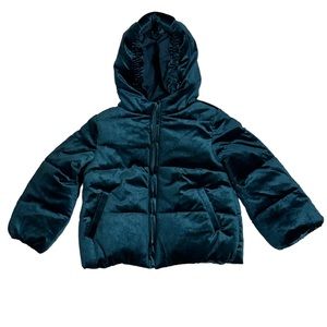 Gymboree Kids Puffer Jacket in Dark Teal